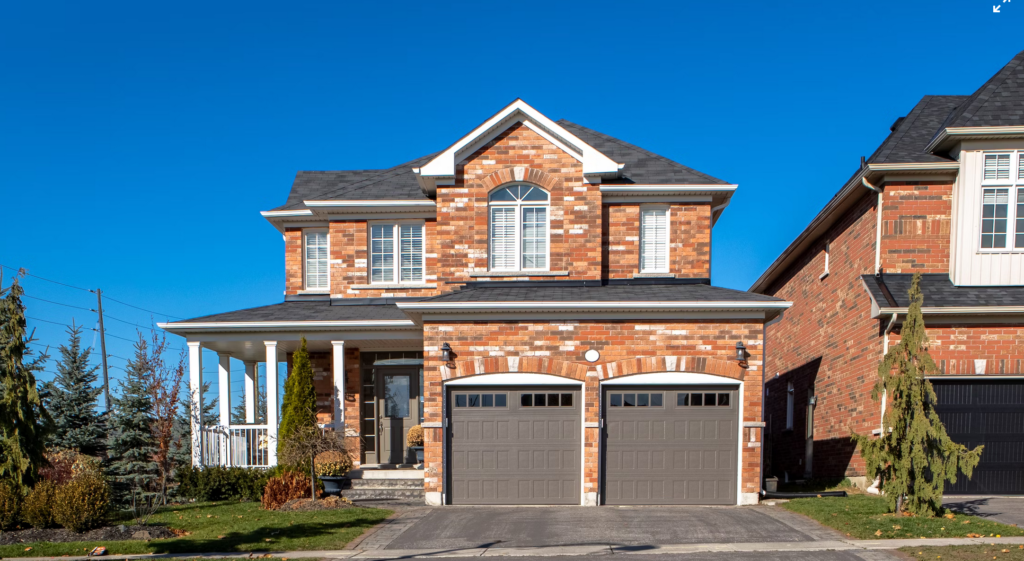 two car residential garage door in Clearwater FL